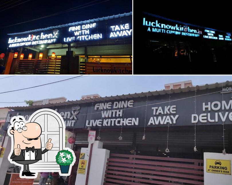 The exterior of New Lucknow Kitchen