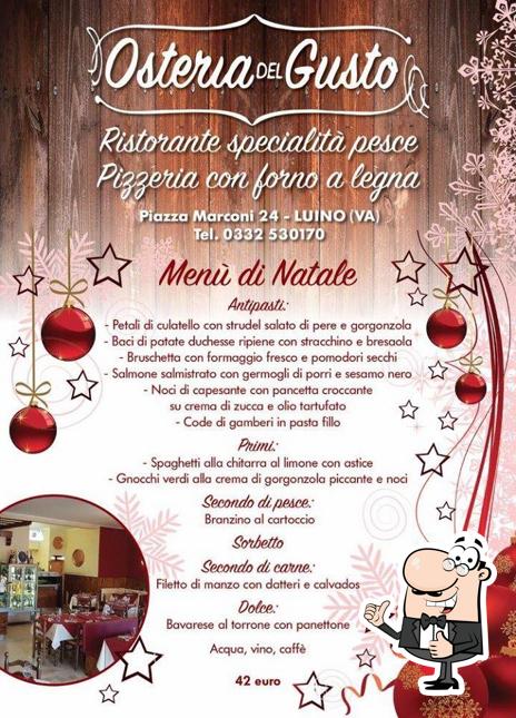 Ecco una foto di Osteria del gusto nuova gestione Luino
