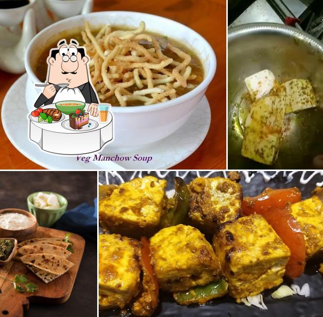 Hot and sour soup at PURICH-THE PUNJAB