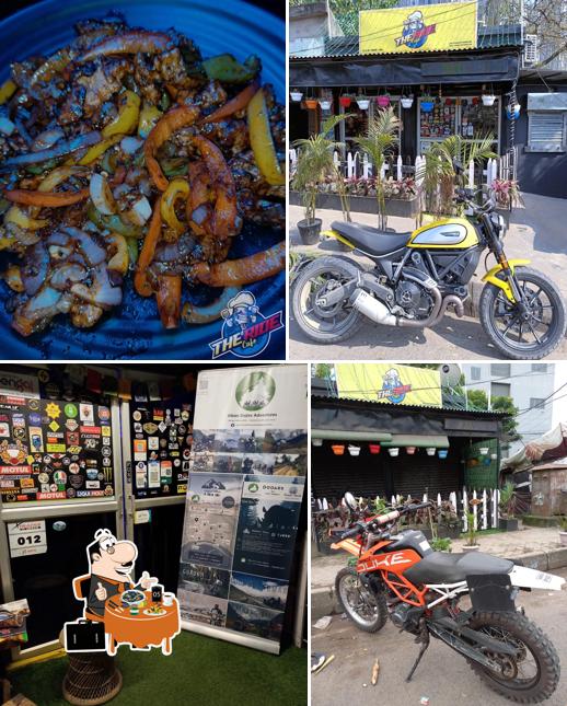 Get seafood at The Ride Cafe