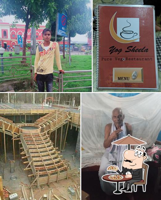 The exterior of Yog - Sheela Restaurant