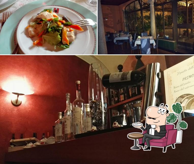 Tra le diverse cose da Ristorante Le Volte si possono trovare la interni e cibo