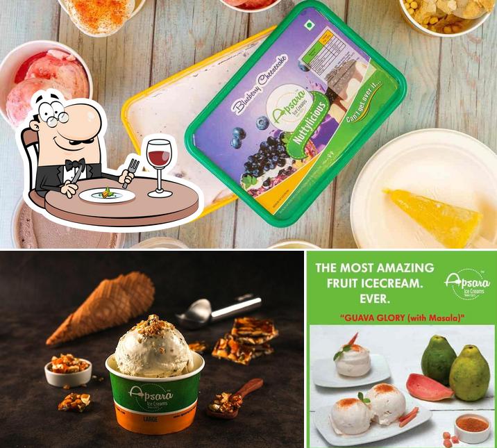 Food at Apsara Ice Creams