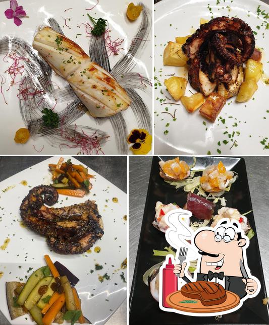 Prova i piatti di carne a BLUE OKTOPUS Ristorante sardo di pesce Roma Tuscolana