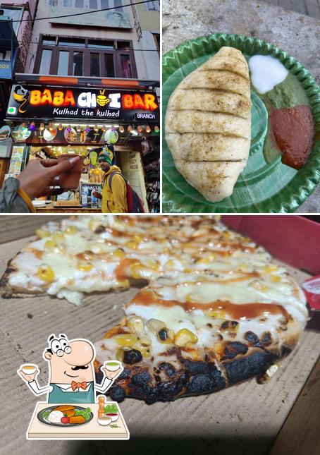 Food at Baba Chai Bar