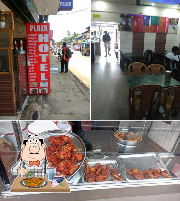 Chicken wings at Hotel Plaza