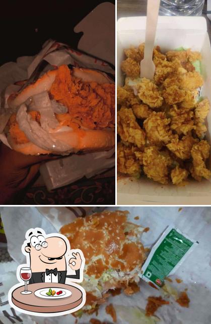 Food at Leon's Burgers & Wings Electronic City