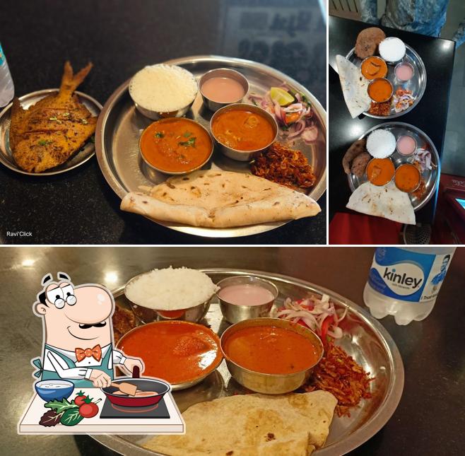 Chicken curry at New Nikhil Hotel