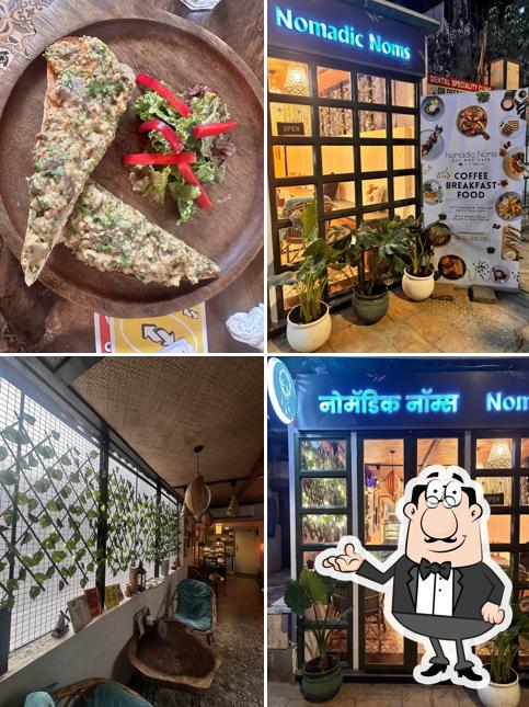 Nomadic Noms Cafe is distinguished by interior and food