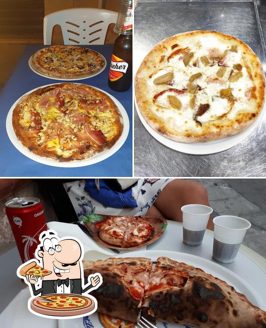 Prova una pizza a Pizzeria Dell'Ulivo di Bondi Salvatrice