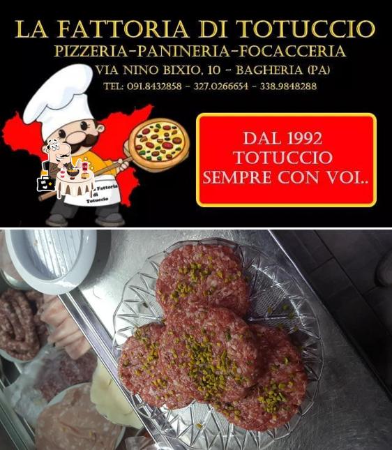 Cibo al Pizzeria La Fattoria di Totuccio