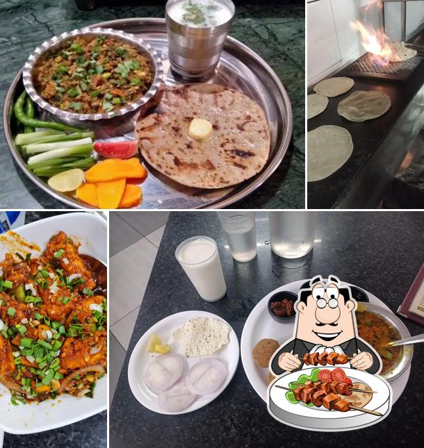 Food at Radhe restaurant