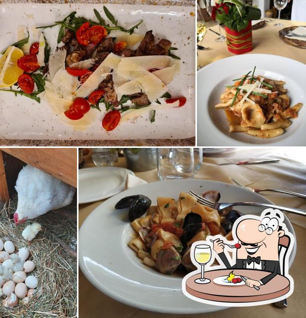 Platti al Ristorante Agriturismo Calamate