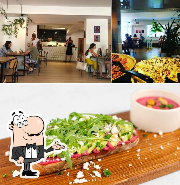 Questa è la immagine che raffigura la interni e cibo di London Street Food