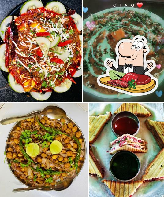 Beef carpaccio at MARUTI DHABA