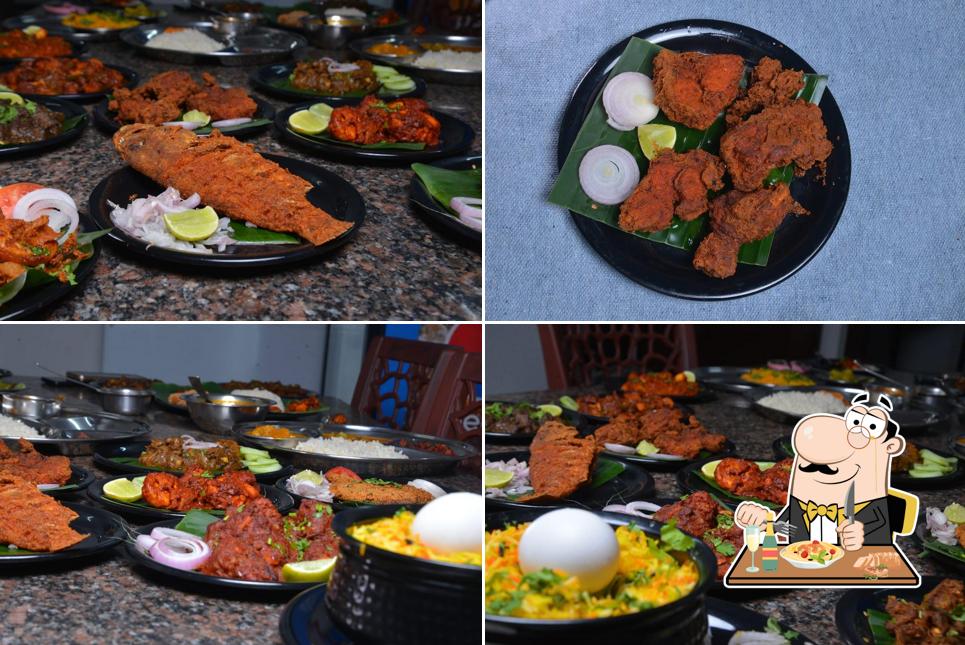 Food at Mary Bai's Lunch Home