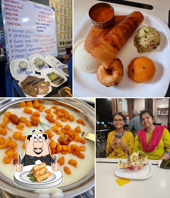 Spring rolls at Rajathagiri Palace