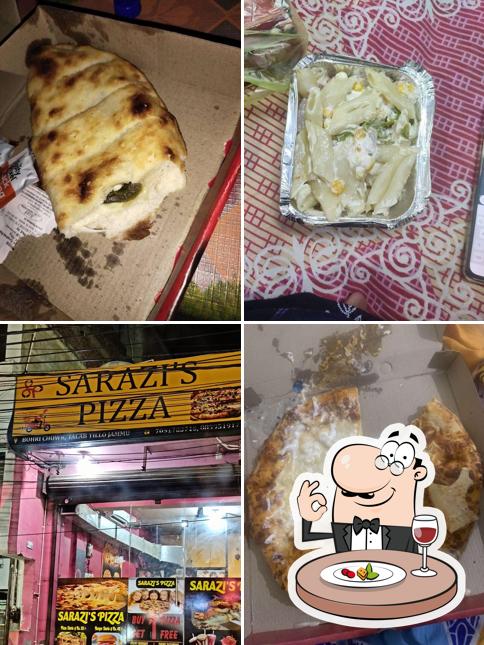 Food at Sarazis Pizza