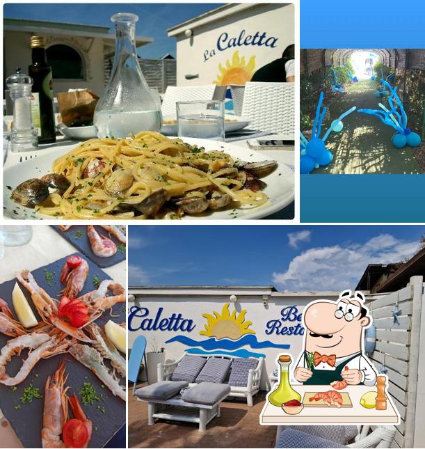 Prenditi la cucina di mare a Stabilimento Balneare Ristorante La Caletta Beach Club Ostia