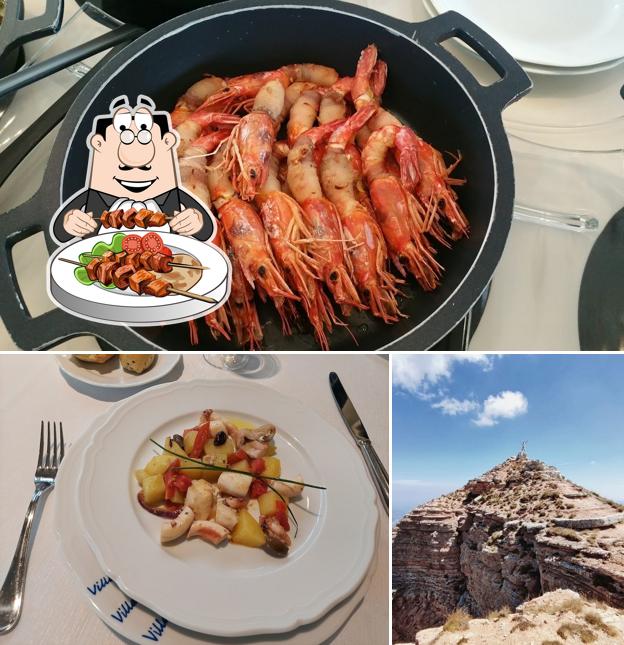 Cibo al Villa Casino Vicini