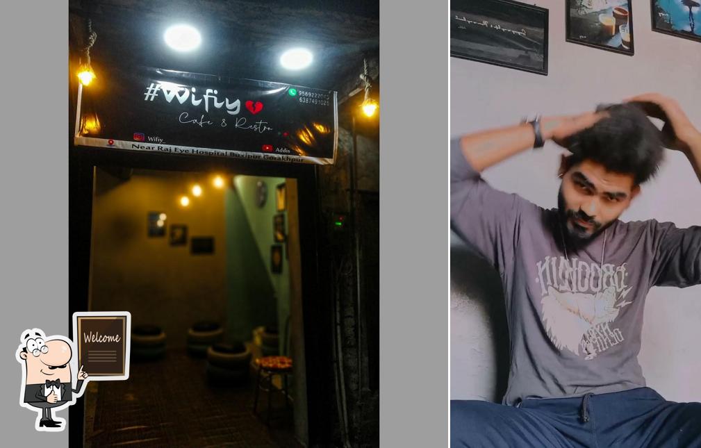 Look at the image of #Wifiy Cafe & Restro