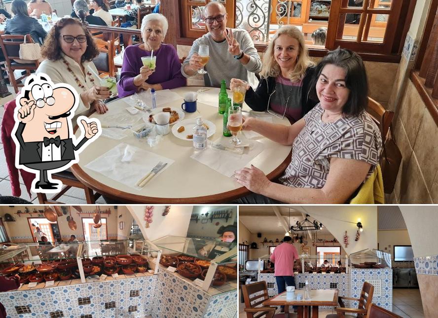 O interior do Restaurante UAI cozinha mineira