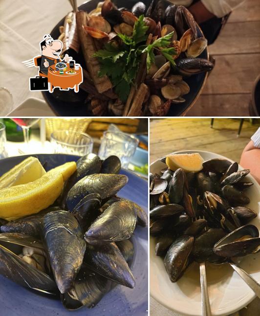Cozze al Ristorante La Battigia