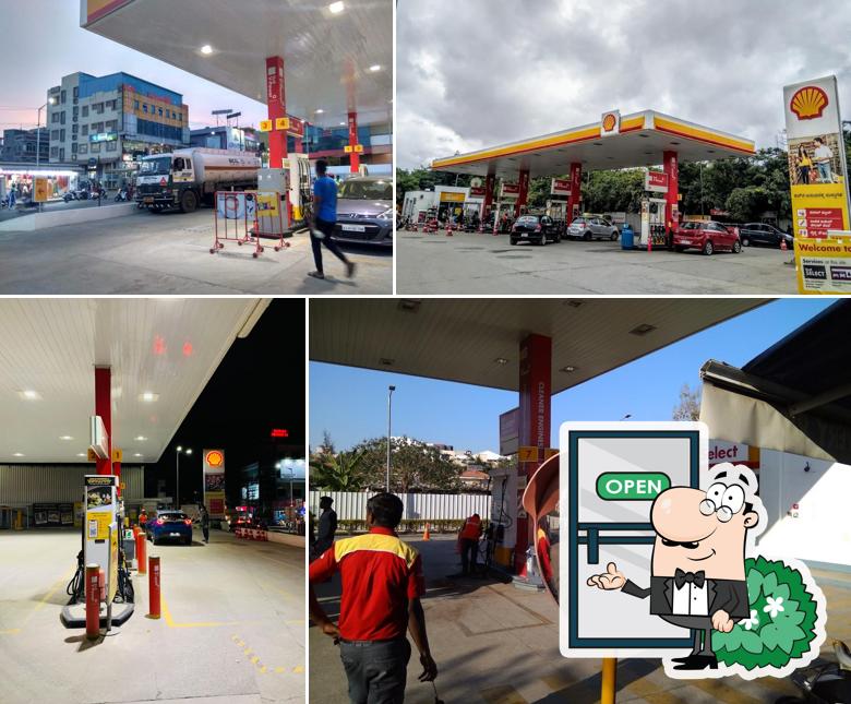 The exterior of Shell