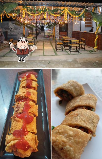 Check out the image displaying food and interior at Sri Lakshmi Ganapathi Restaurant