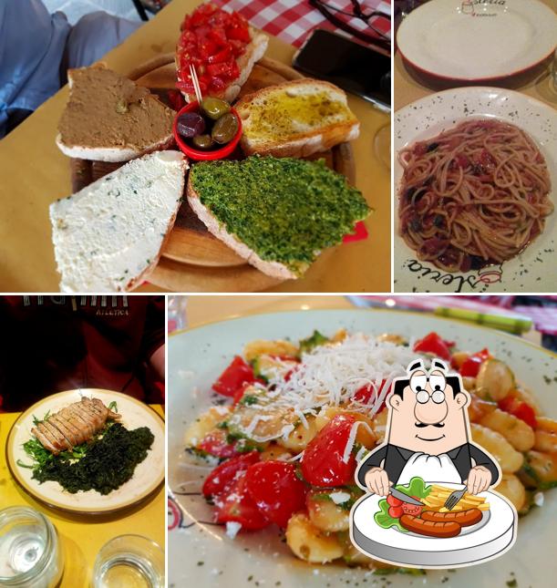 Plats à Antica Osteria 1 Rosso