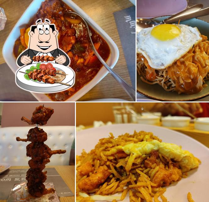Food at Mings Wok