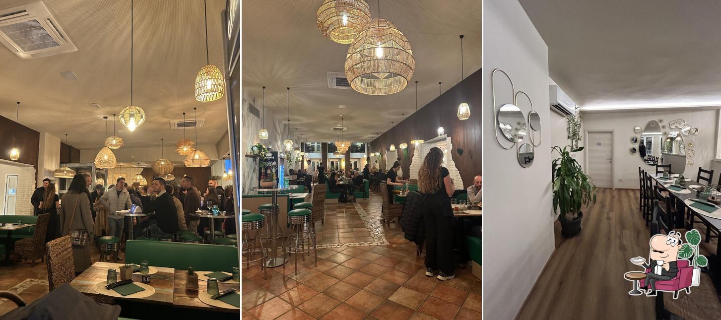 Gli interni di Antichi Sapori Dolo