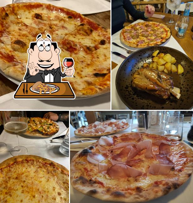 Scegli tra le svariate varianti di pizza