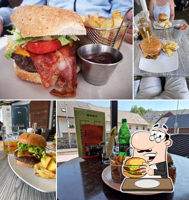 Concediti un bell'hamburger a Felix