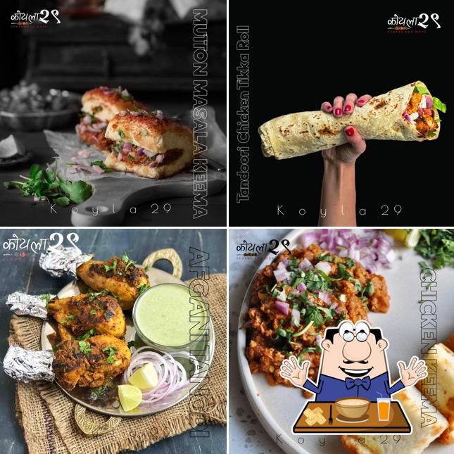 Food at KOYLA 29 Kebabs and More Best tandoor Cafe
