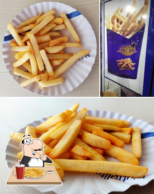 French fries at Kachchhi King