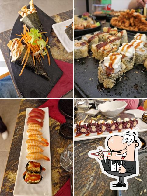 Prova le varie opzioni di sushi