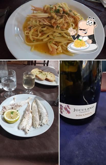 Spaghetti alla carbonara al La Marchesana