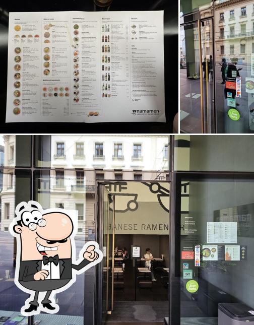 La esterno e bevanda del ristorante