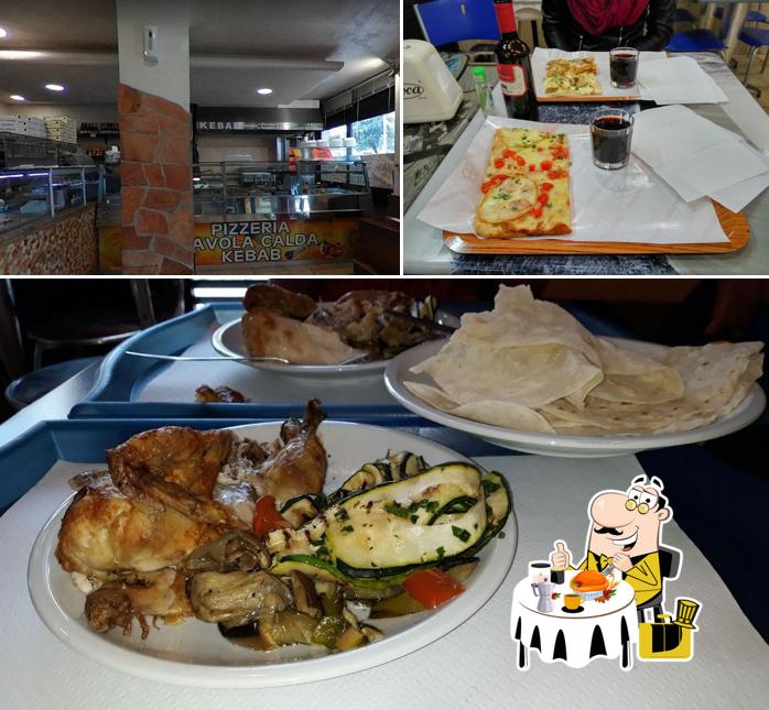 Cibo al Pizzeria Albule