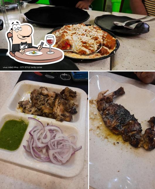 The restaurant's food and interior