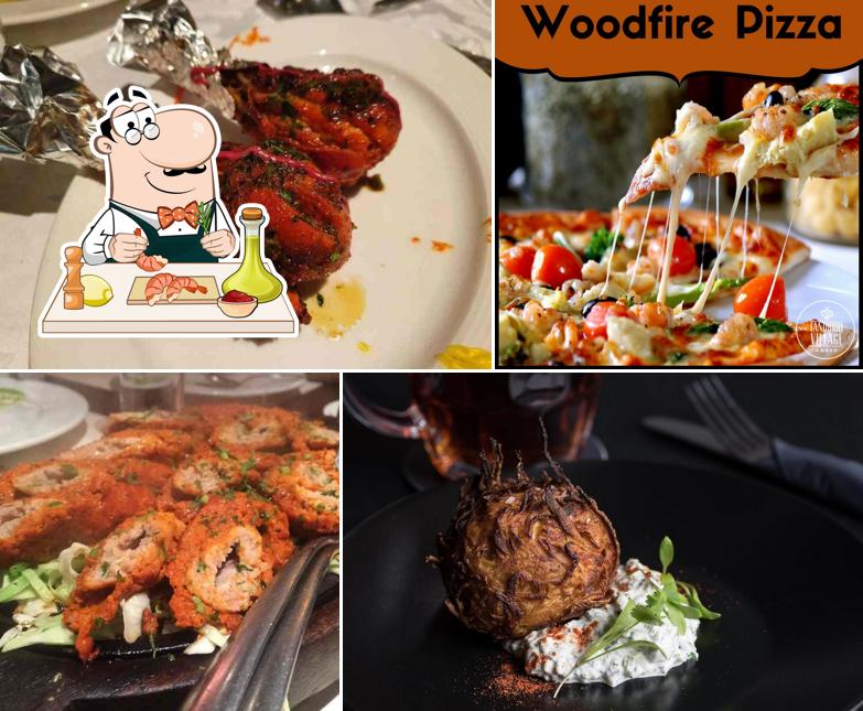 Get various seafood dishes offered by The Tandoori Village Amber