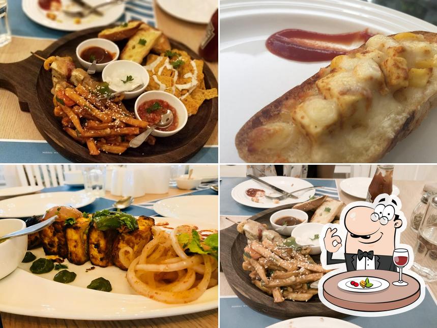 Food at Santorini Cafe and Kitchen