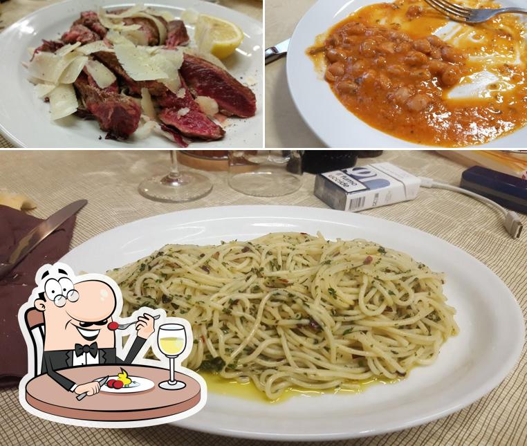 Platti al Trattoria La Ca D'la Gringola