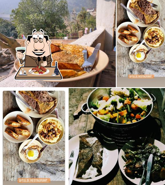 Get meat meals at Tulsi Restaurant