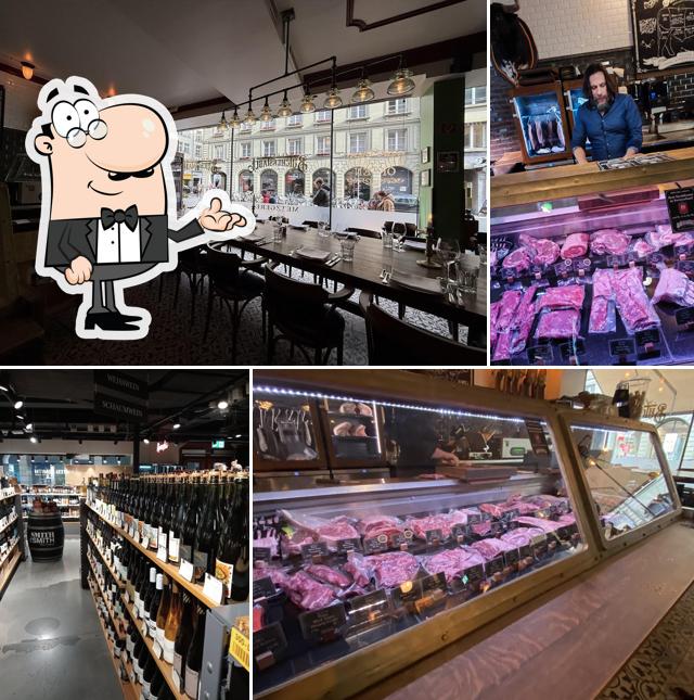 Gli interni di Williams ButchersTable - Bern