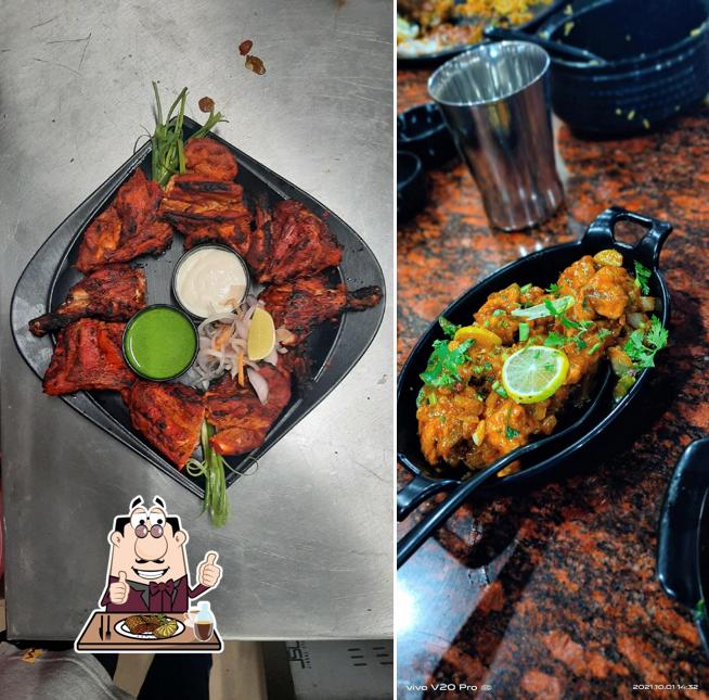 Murugappa Restaurant serves meat dishes