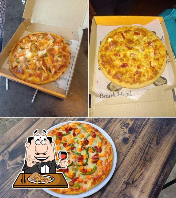 At House of Pizza, you can enjoy pizza