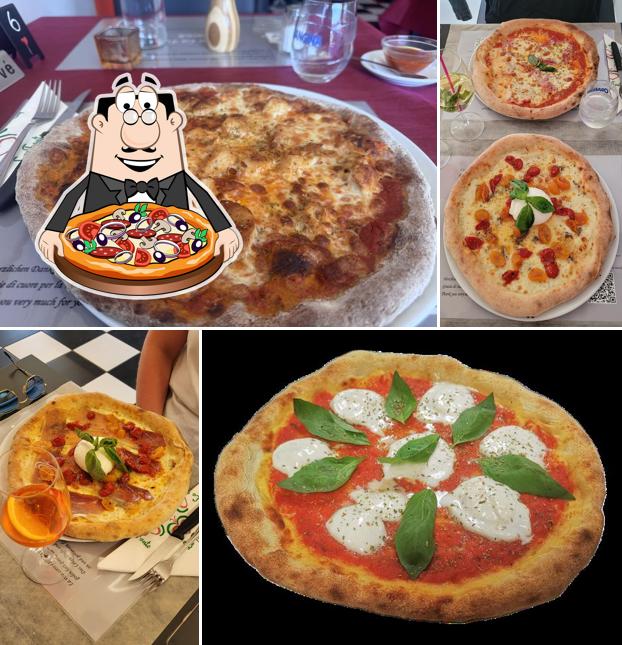 Scegli una pizza a Restaurant La Fonte
