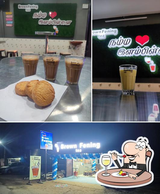 The picture of Brown Fening Tea’s food and exterior